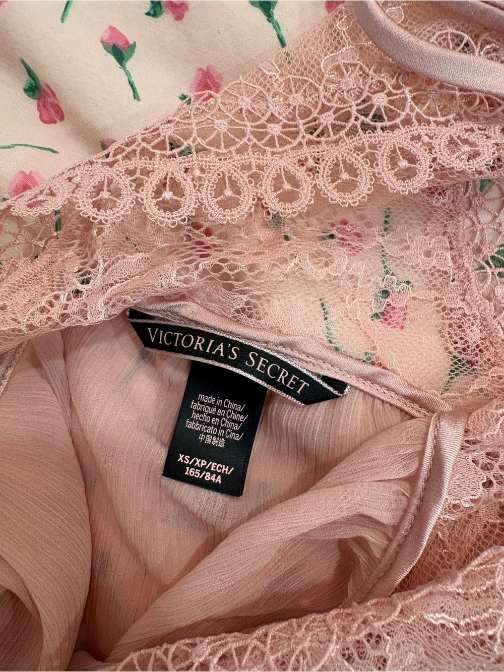 Little Victoria’s secret Pink Lace Cami